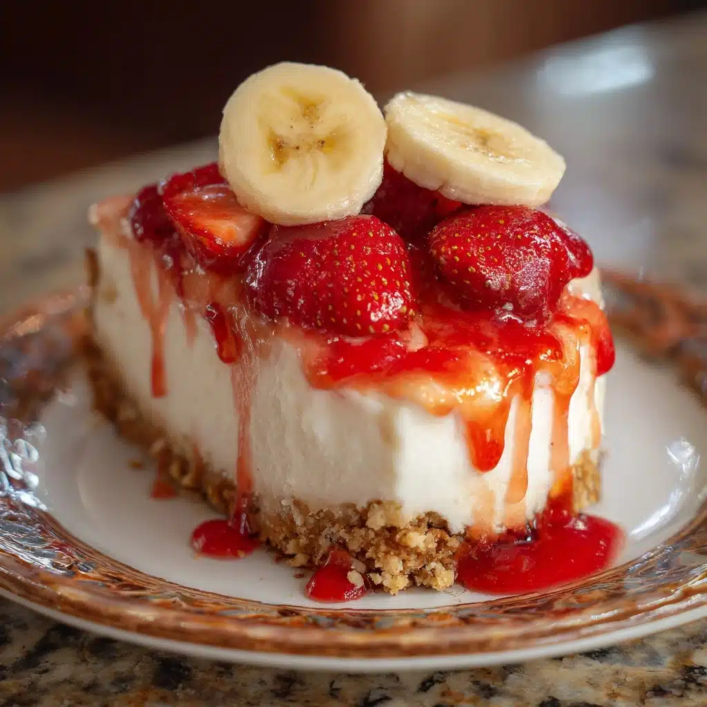 Strawberry Banana Cream Dessert Recipe