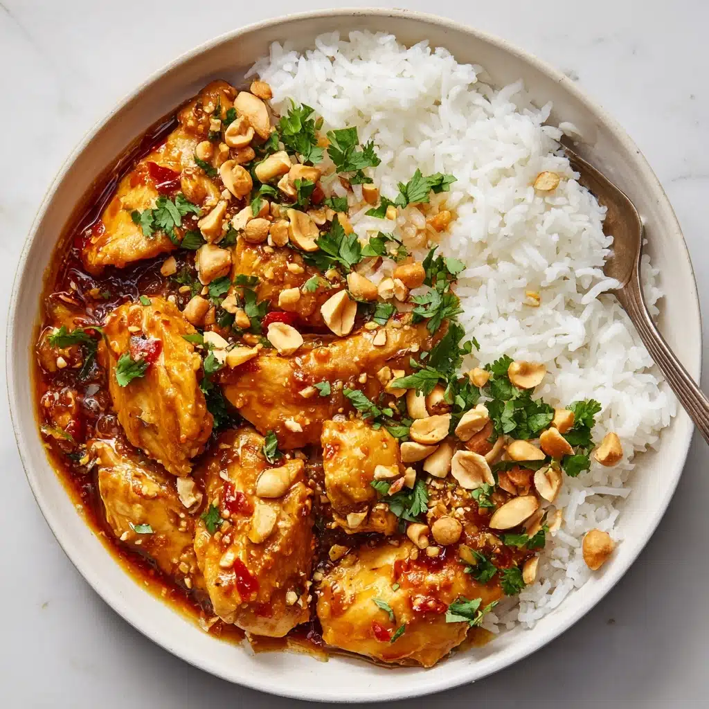 Cooker Peanut Chicken Recipe - Recipe Image