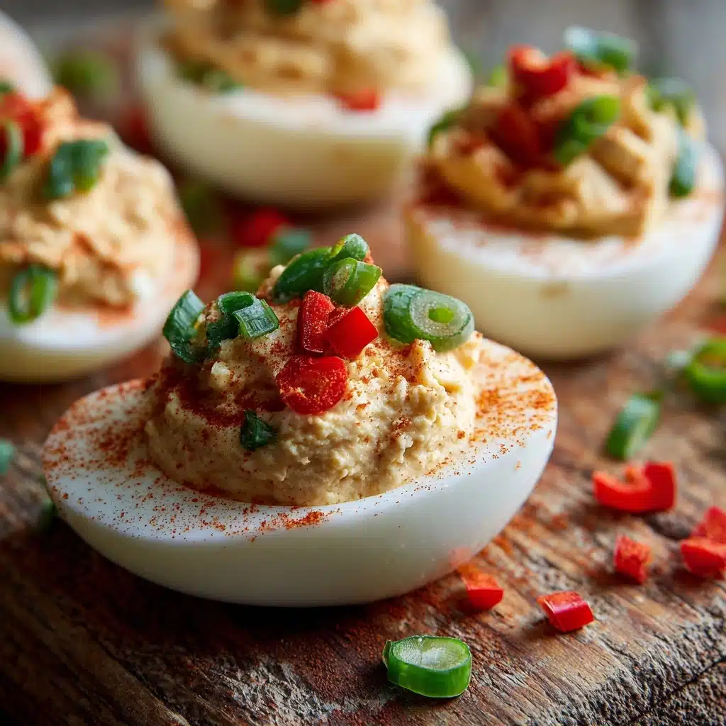 Tuna Stuffed Deviled Eggs Recipe - Recipe Image