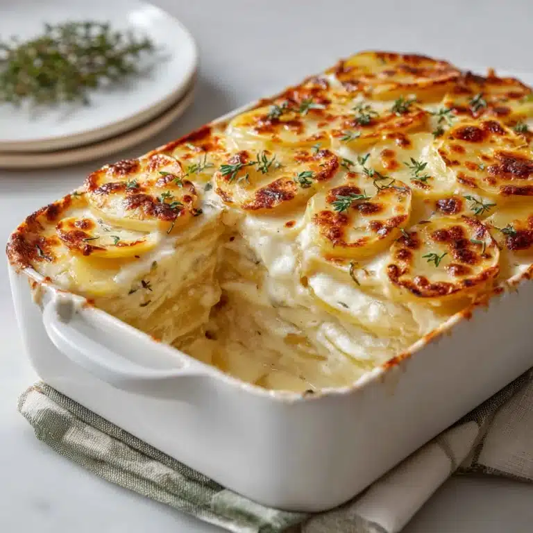 Cheesy Scalloped Potatoes Recipe