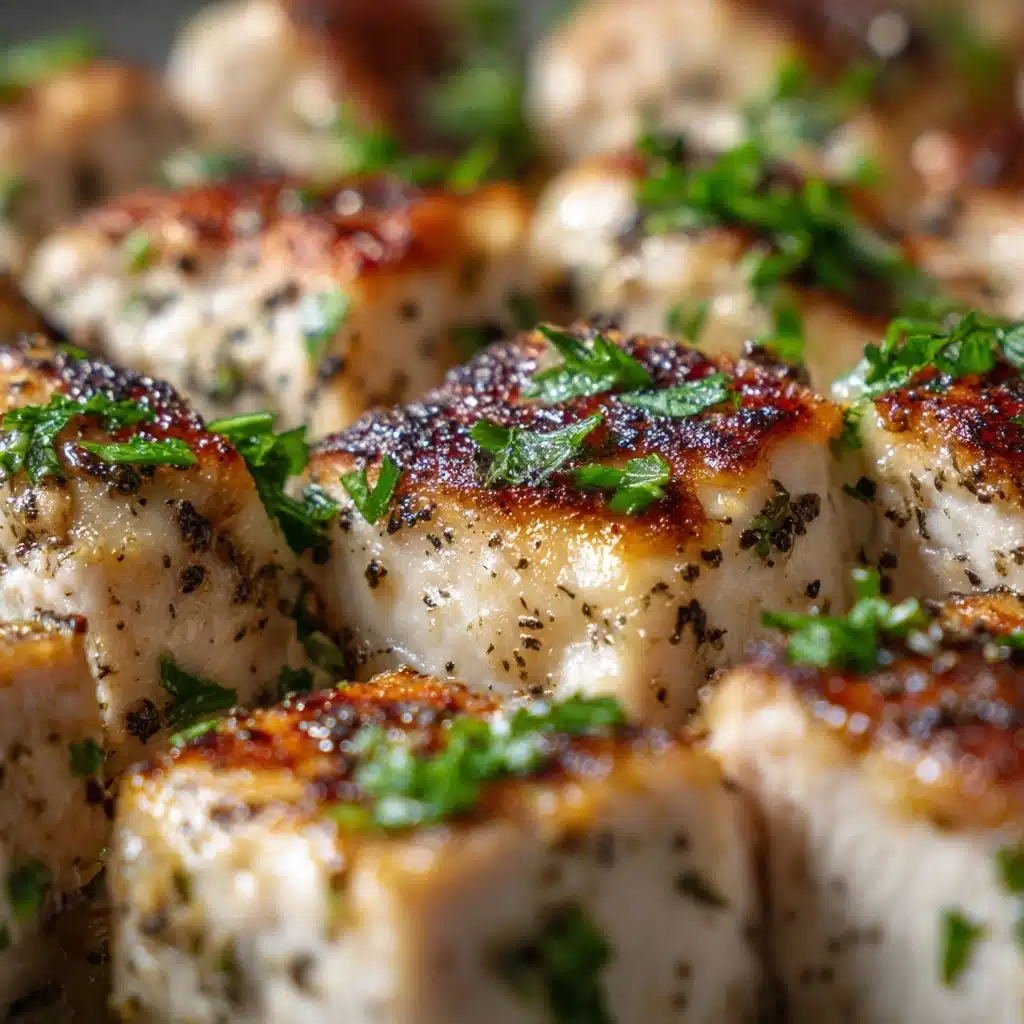 Air Fryer Garlic Parmesan Chicken Skewers Recipe