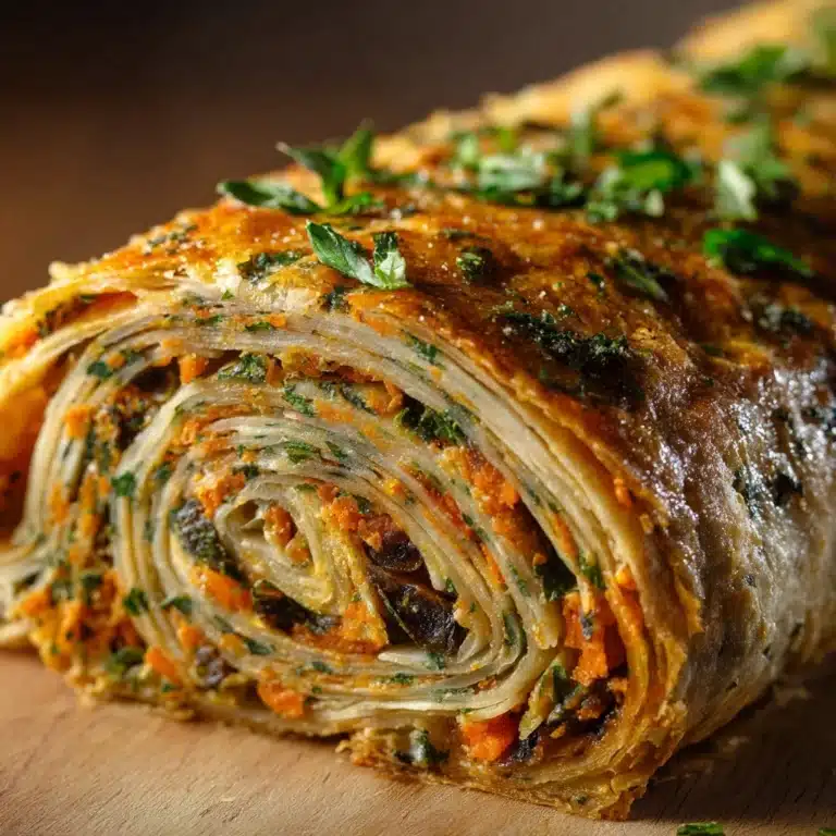 Potato Rolls with Cabbage and Cheese Filling Recipe