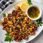 Garlic Grilled Shrimp Skewers Recipe