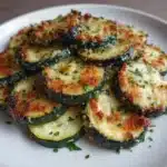 Crispy Parmesan Zucchini Rounds Recipe