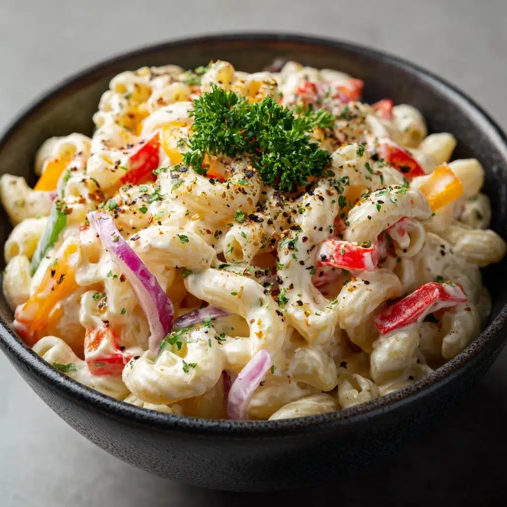 How to Make the Best Macaroni Salad Recipe for Summer Picnics and BBQs Recipe - Recipe Image