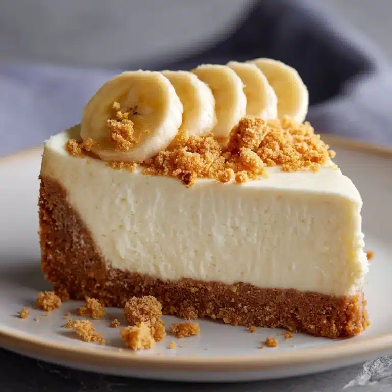 Banana Cream Cheesecake Bars Recipe
