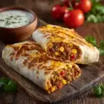 Beef and Cheese Chimichangas Recipe
