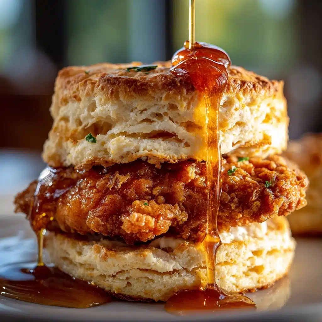 Hot Honey Chicken Biscuits Recipe
