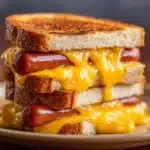Air Fryer Grilled Cheese Hot Dogs Recipe