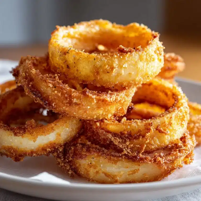 Crispy Fried Onion Rings Recipe