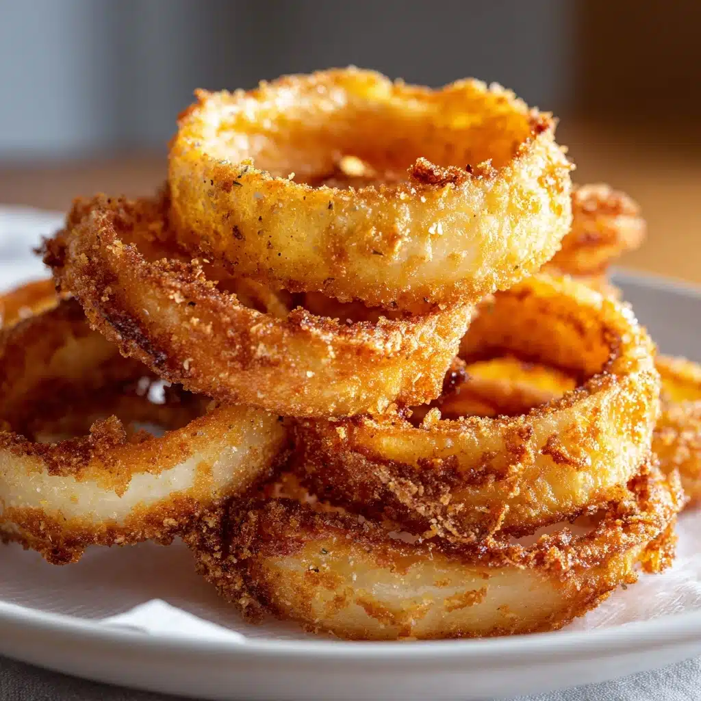 Crispy Fried Onion Rings Recipe - Recipe Image