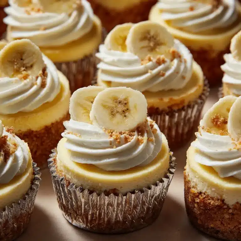 Mini Banana Pudding Cheesecakes Recipe