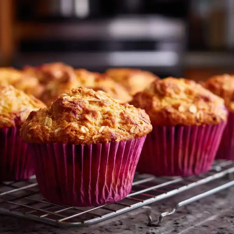 Cranberry Oatmeal Muffins Recipe