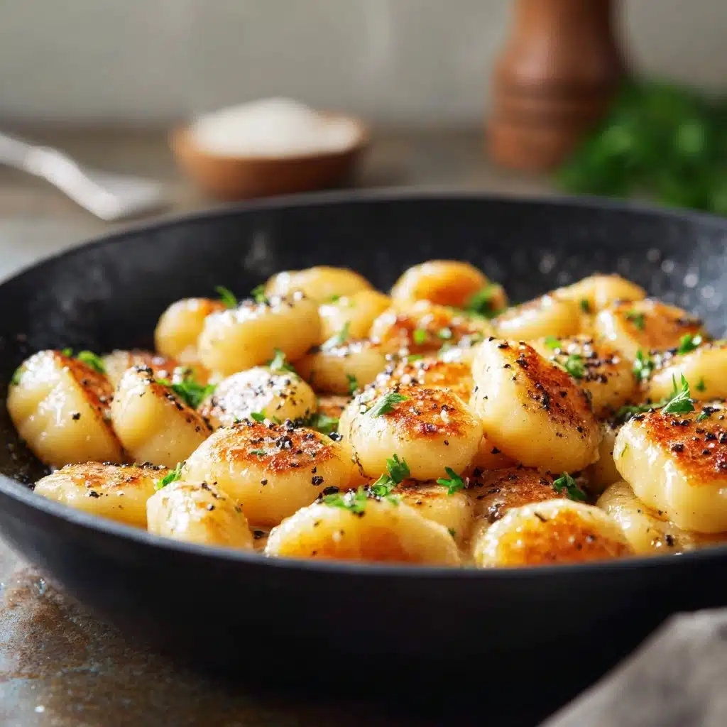 Creamy Garlic Chicken Gnocchi Skillet Recipe to Savor Recipe - Recipe Image