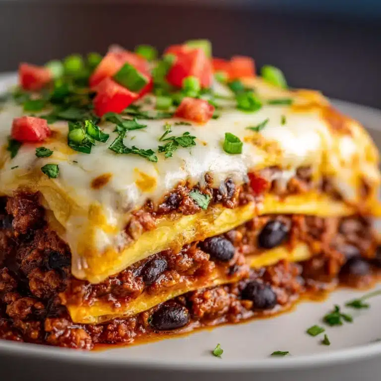 Mexican Lasagna Recipe