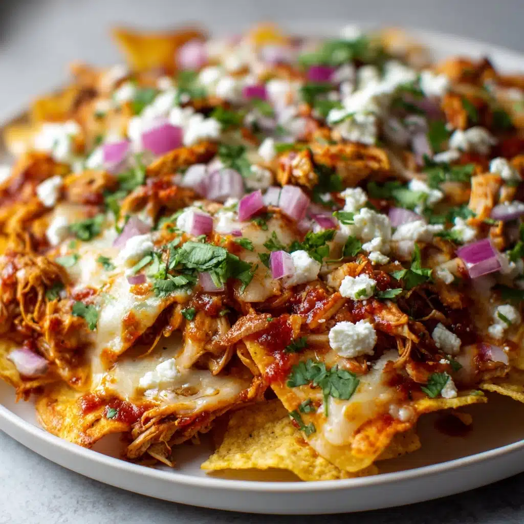 Pulled Chicken Chilaquiles Recipe - Recipe Image