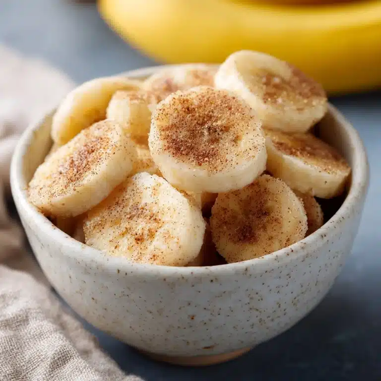 Cinnamon-Sugar Air Fryer Banana Chips Recipe