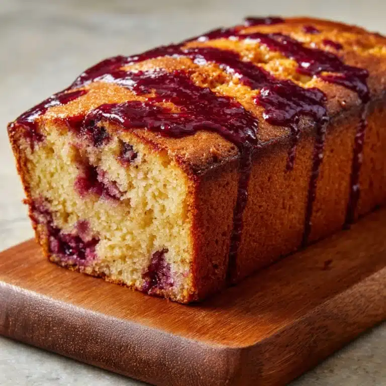 PB and Jelly Banana Bread Recipe