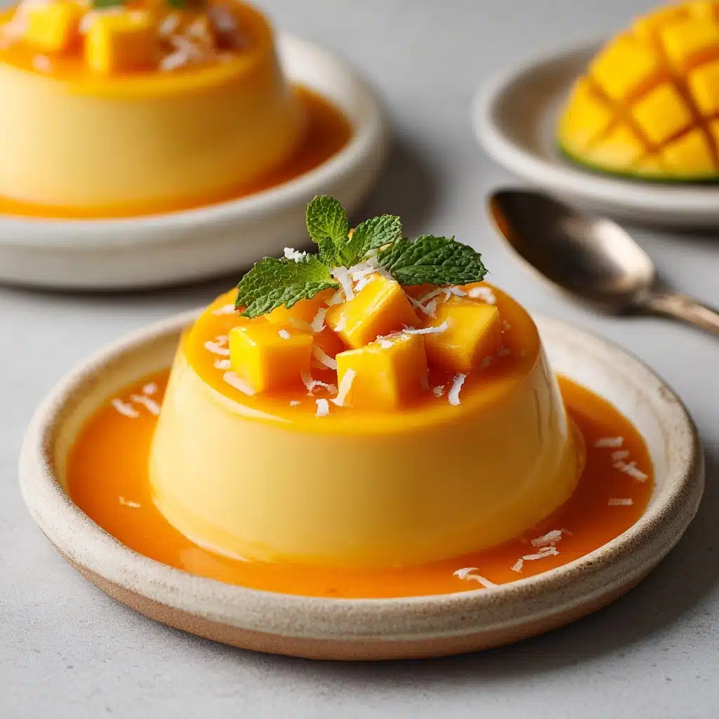 Mango Pudding Recipe - Recipe Image