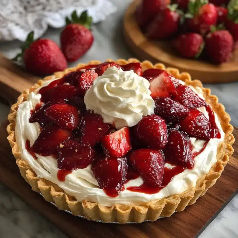 Strawberry Cheesecake Pie Recipe