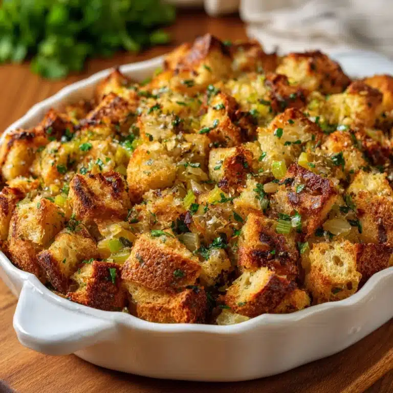 Our Favorite Buttery Herb Stuffing Recipe