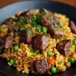 Garlic Butter Steak Fried Rice Recipe