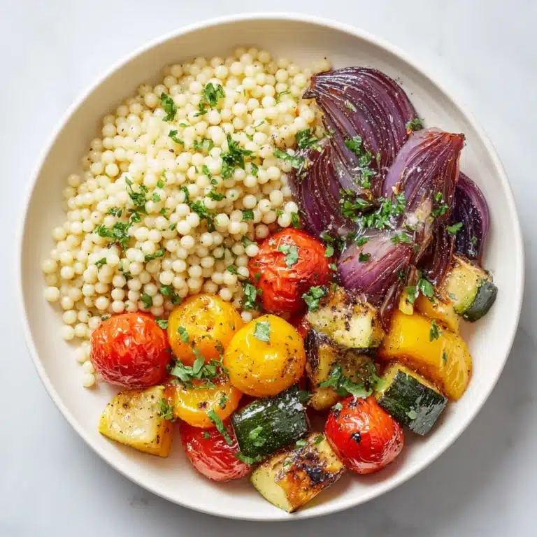 Mediterranean Halloumi Veggie Bake Recipe