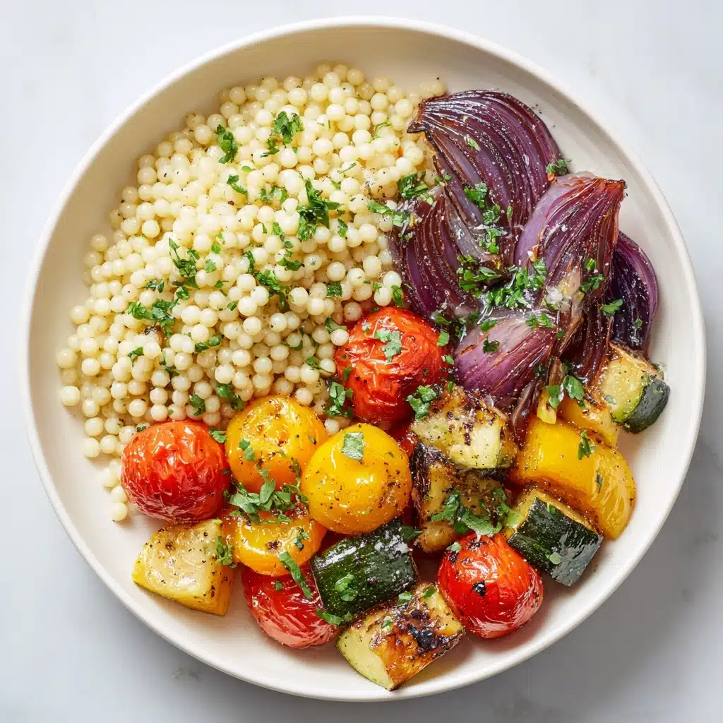 Mediterranean Halloumi Veggie Bake Recipe