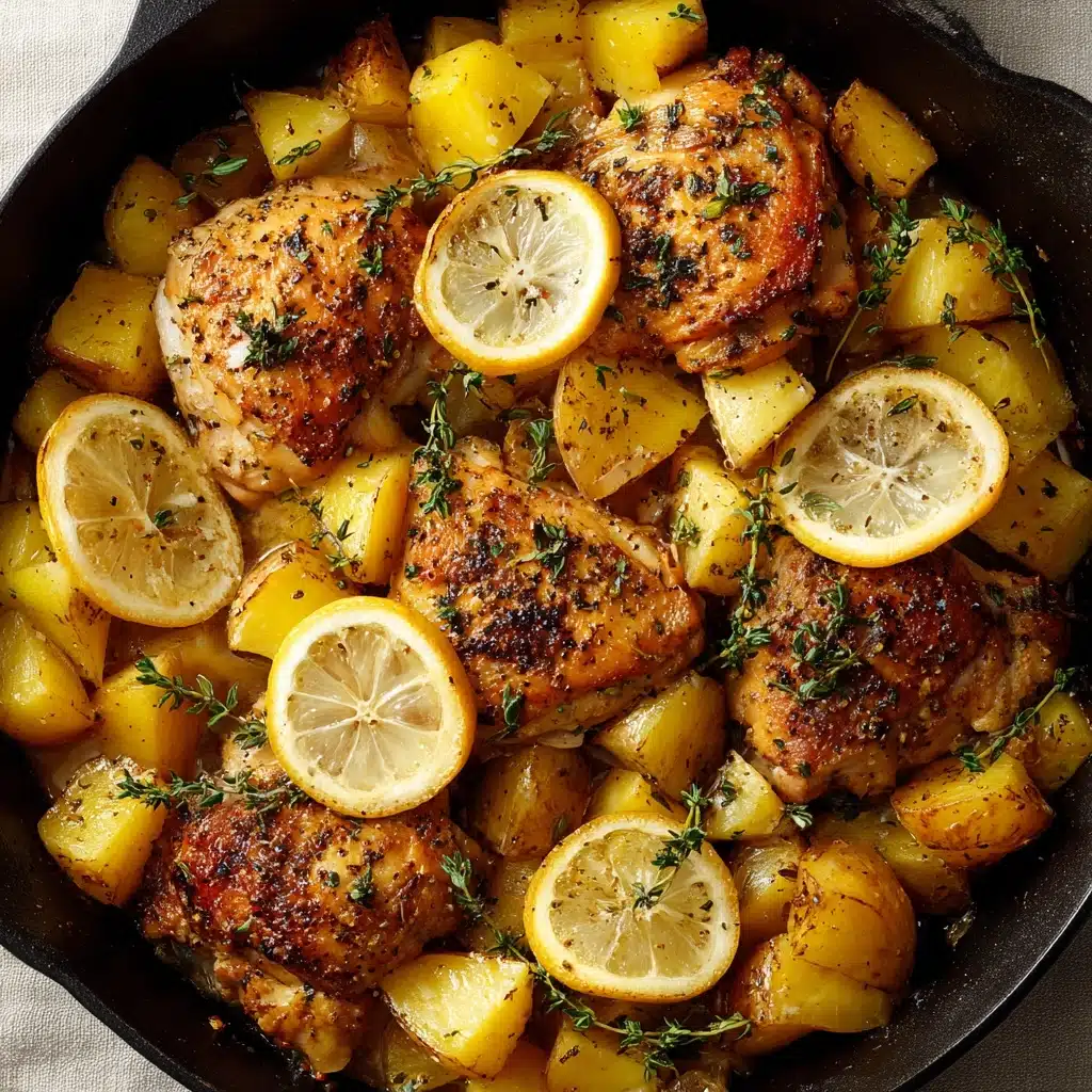 Easy Greek Lemon Chicken & Potatoes Recipe