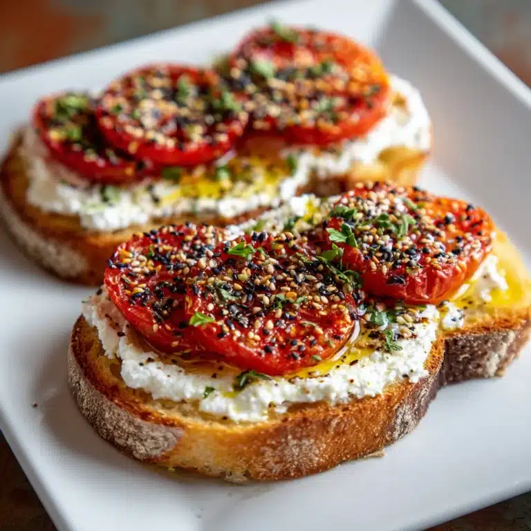 Ricotta & Tomato Toast Recipe