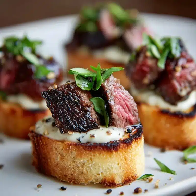 Steak Crostini Recipe