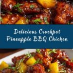 Crockpot Pineapple BBQ Chicken Recipe