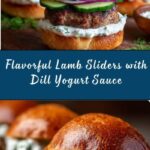 Lamb Sliders with Dill Greek Yogurt Recipe