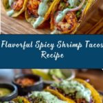 Spicy Shrimp Tacos with Avocado Crema Recipe
