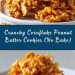Cornflake Peanut Butter Cookies (No Bake) Recipe