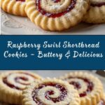 Raspberry Swirl Shortbread Cookies Recipe