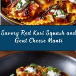 Red Kuri Squash and Goat’s Cheese Manti Recipe