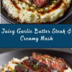 Garlic Butter Steak & Creamy Mash Recipe