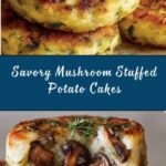 Mushroom Stuffed Potato Cakes Recipe
