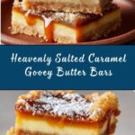 Salted Caramel Gooey Butter Bars Recipe