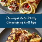 Keto Philly Cheesesteak Roll Ups Recipe