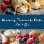 Cheesecake Crepe Roll-Ups Recipe