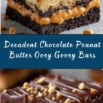 Chocolate Peanut Butter Ooey Gooey Butter Bars Recipe