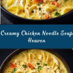 Creamy Chicken Noodle Soup Recipe