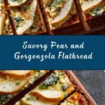 Pear and Gorgonzola Flatbread Recipe
