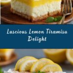 Lemon Tiramisu Recipe