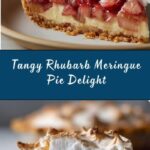 Rhubarb Meringue Pie Recipe with Fluffy Topping Recipe