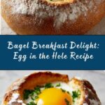 Breakfast Bagel: Egg in the Hole Recipe