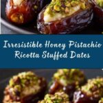 Honey Pistachio Ricotta Stuffed Dates Recipe