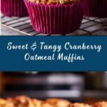 Cranberry Oatmeal Muffins Recipe